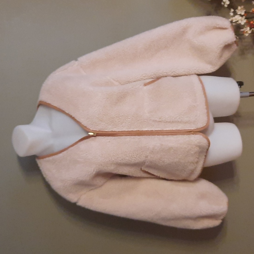 Express Reversible Suede/Sherpa Jacket. - image 3